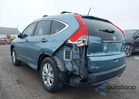 2013 Honda Cr-V Ex-L z USA, uszkodzony, nr VIN 5J6RM4H72DL011858